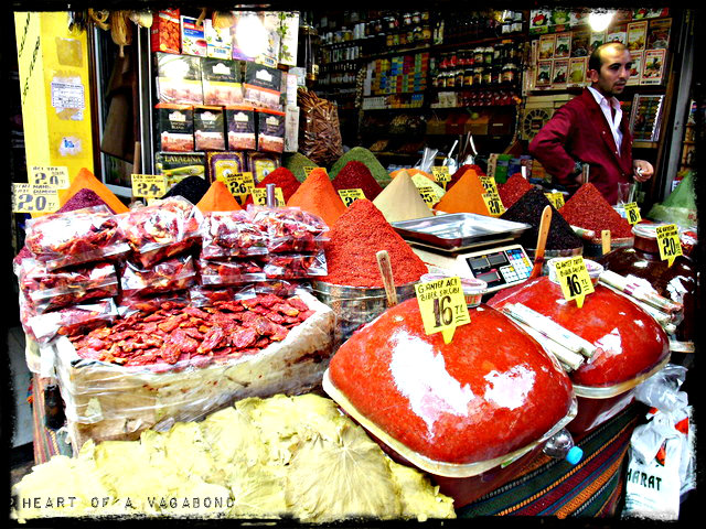 The spice Bazaar in Istanbul